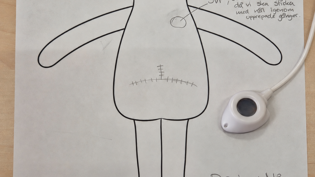 Pedagogisk docka för lekterapi – när lek hjälper barn att förstå vården