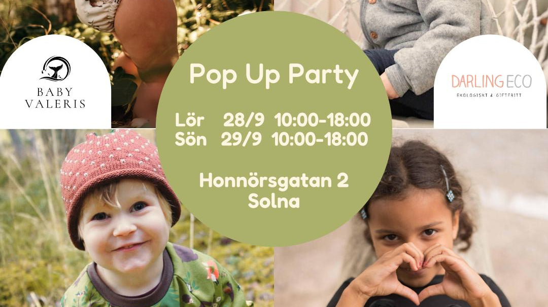 Välkommer på PopUp Party hos oss! - Watotoarts.com