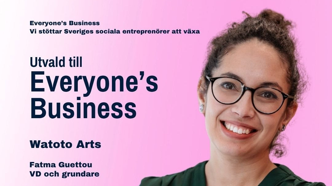 Watoto Arts utvalt till Everyone’s Business med Reach for Change och IKEA Social Entrepreneurship - Watotoarts.com