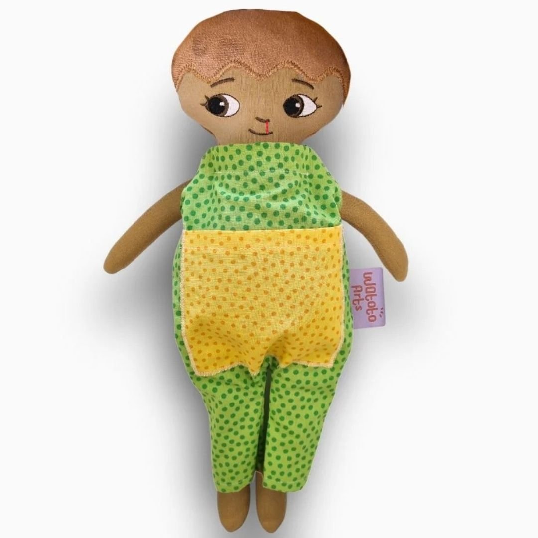 Mjuk docka med läppspalt, käkspalt, gomspalt | Watoto Arts