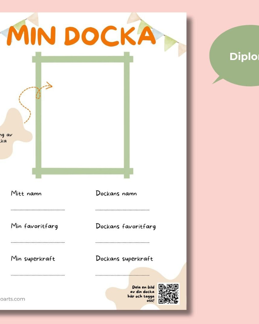 Skapa din egen unika docka – DIY Dockkit | Watoto Arts