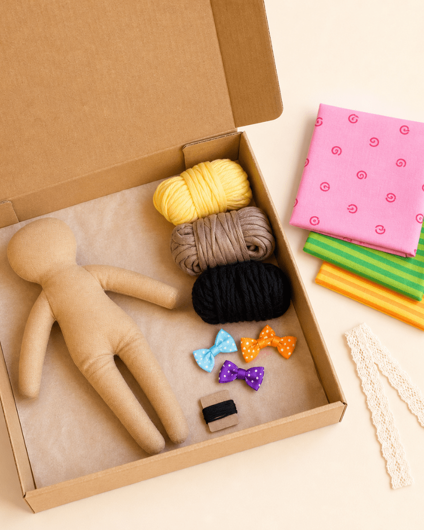 Sy din egen unika docka – DIY Dockkit | Watoto Arts