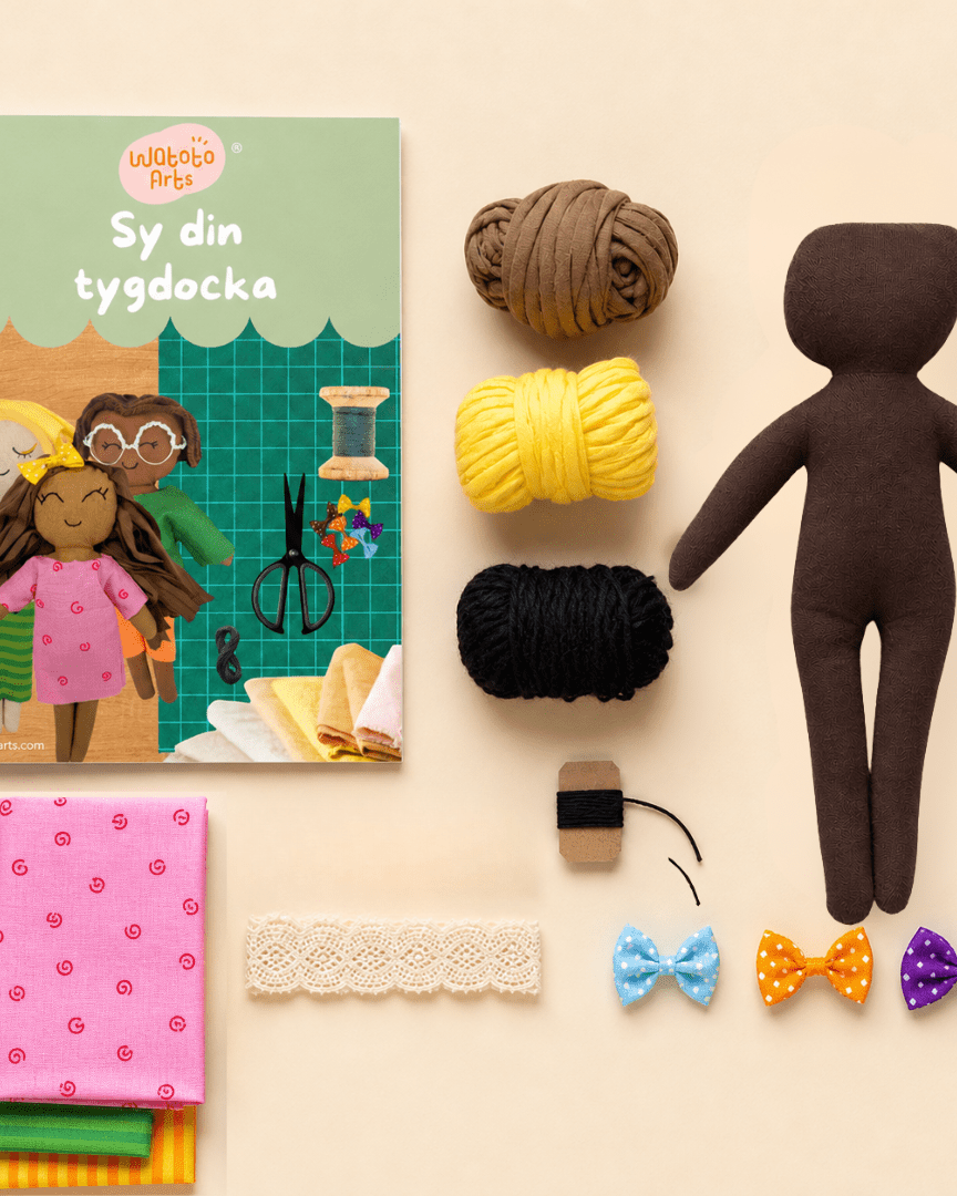 Sy din egen unika docka – DIY Dockkit | Watoto Arts
