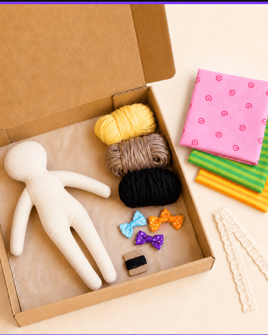 Sy din egen unika docka – DIY Dockkit | Watoto Arts