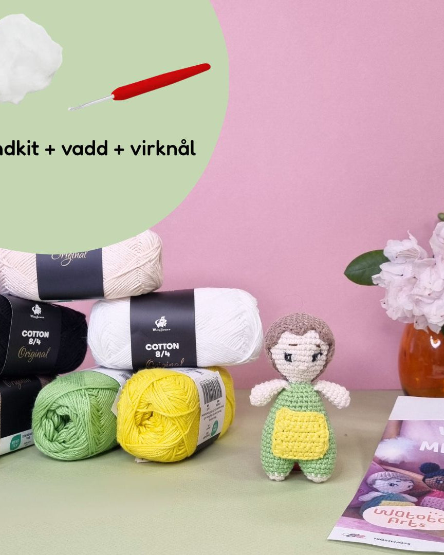 Virka en Watoto Mini - docka Bo – DIY - kit