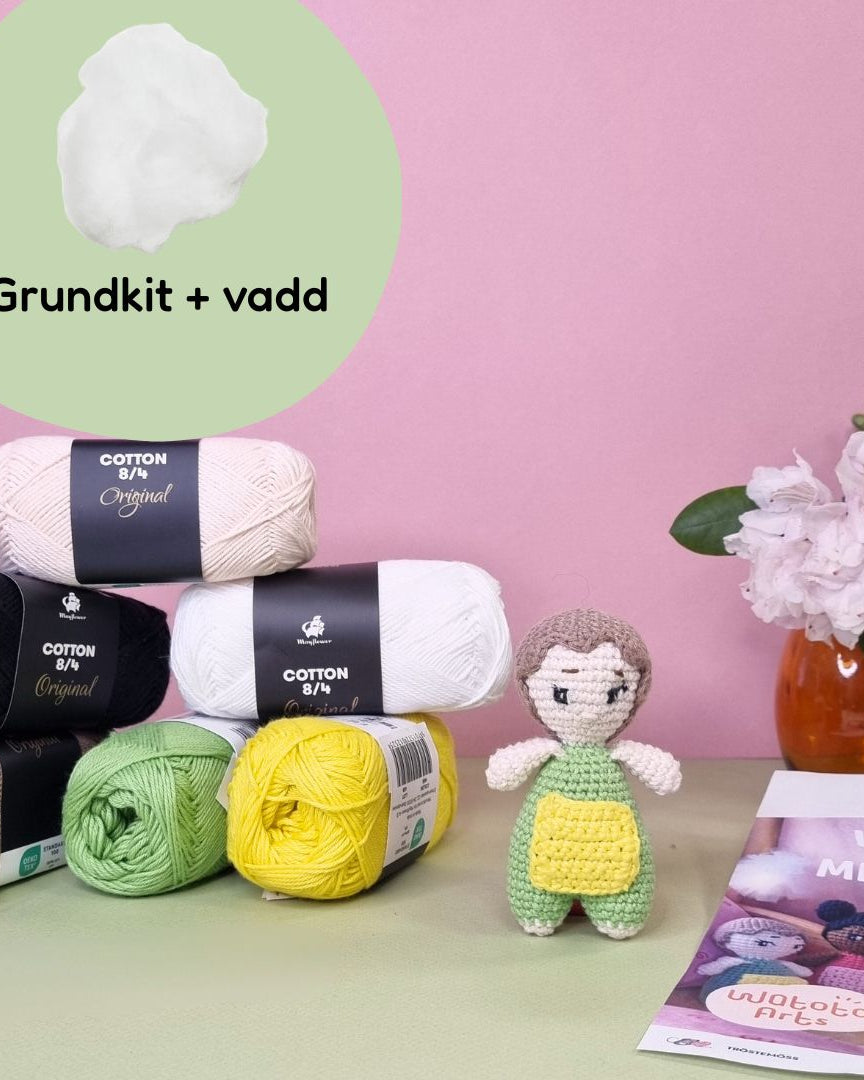 Virka en Watoto Mini - docka Bo – DIY - kit