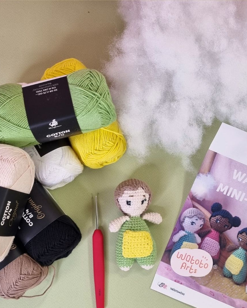 Virka en Watoto Mini - docka Bo – DIY - kit