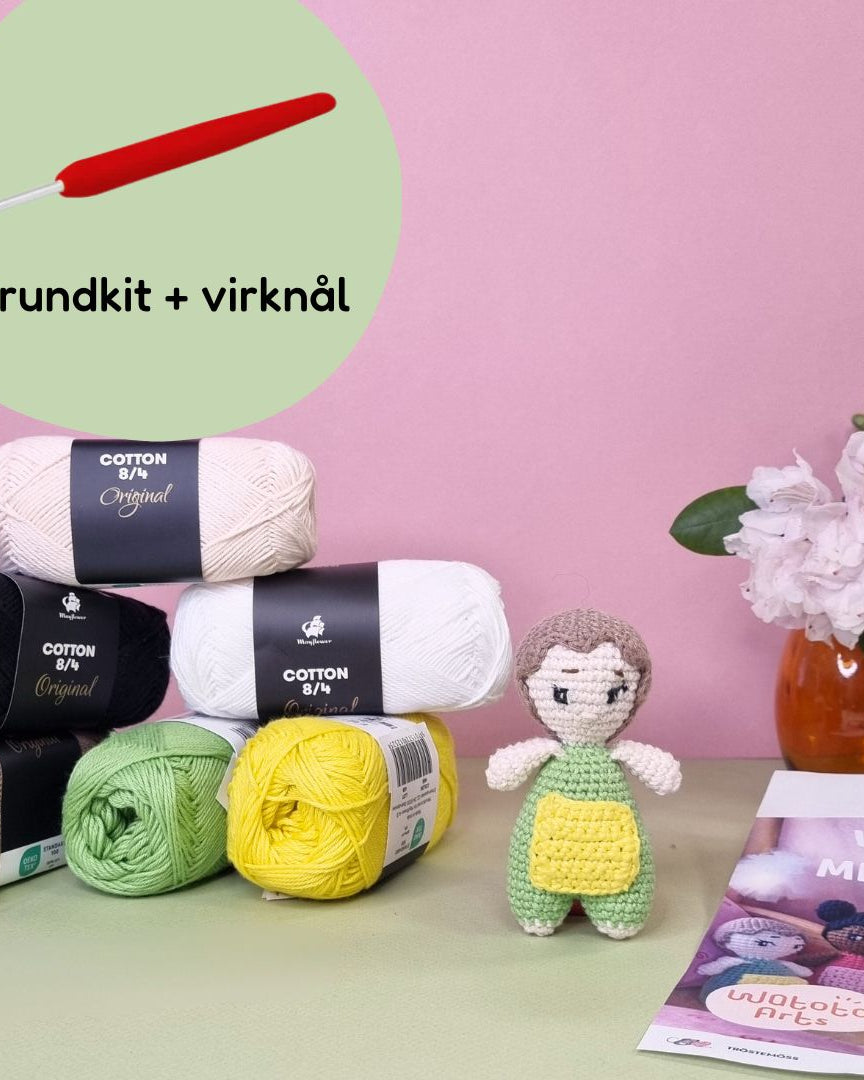 Virka en Watoto Mini - docka Bo – DIY - kit