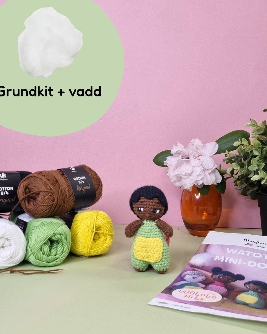 Virka en Watoto Mini - docka Leo – DIY - kit