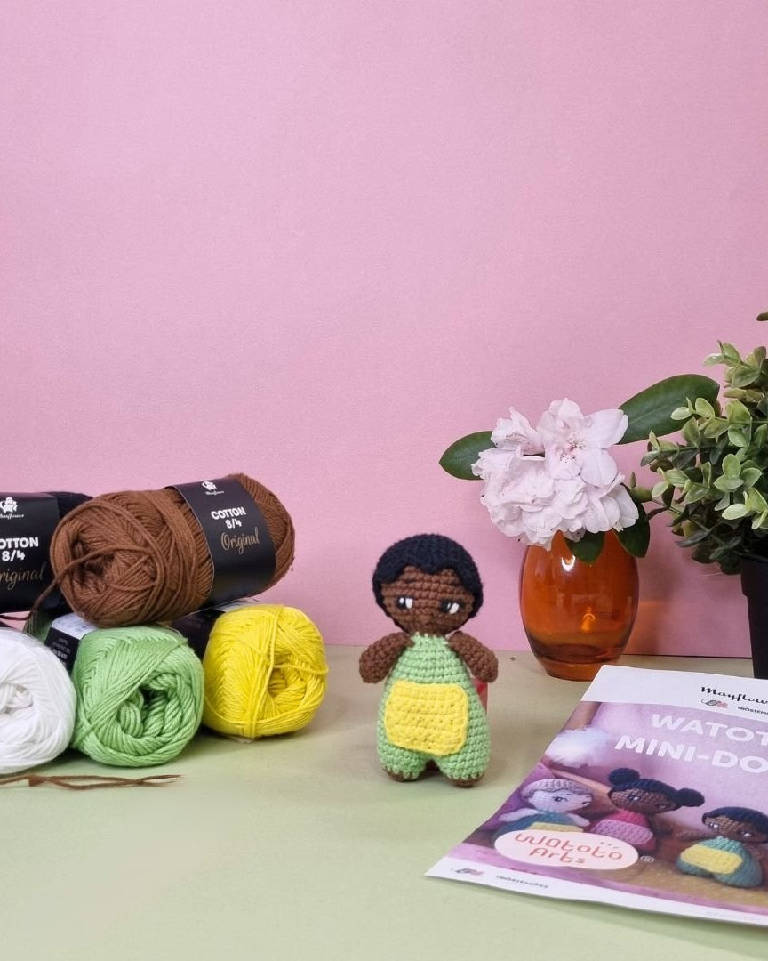 Virka en Watoto Mini - docka Leo – DIY - kit