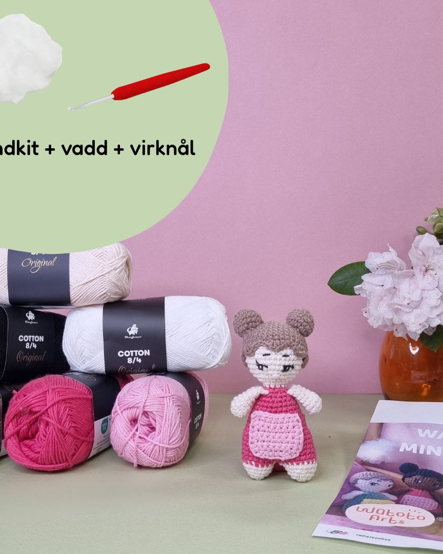 Virka en Watoto Mini - docka Mira – DIY - kit