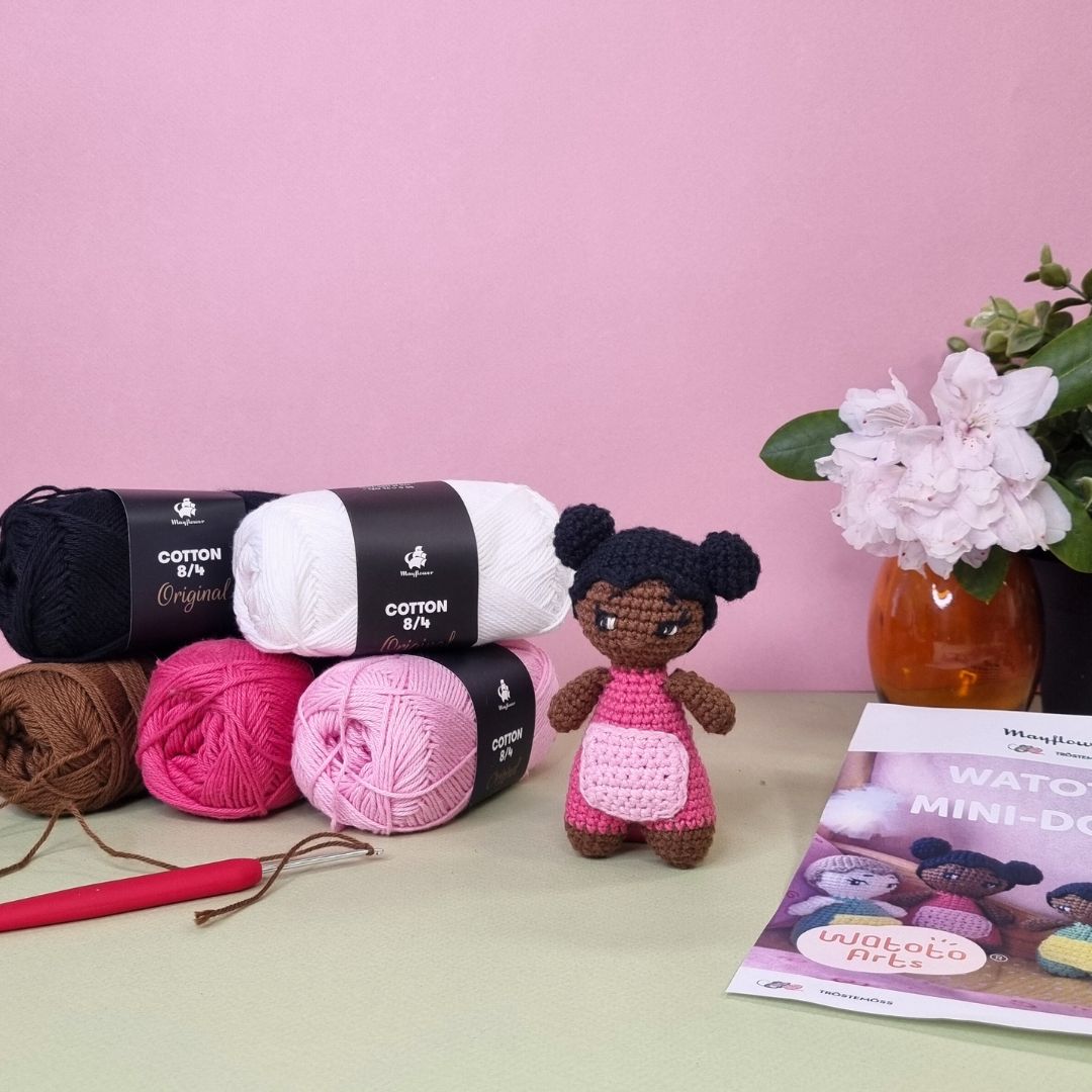 Virka en Watoto Mini - docka Nina – DIY - kit