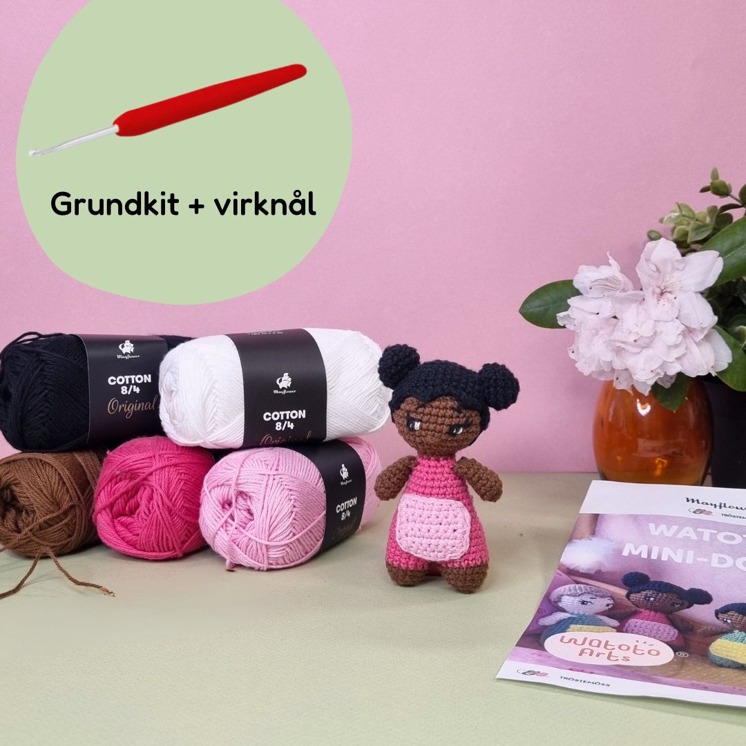 Virka en Watoto Mini - docka Nina – DIY - kit