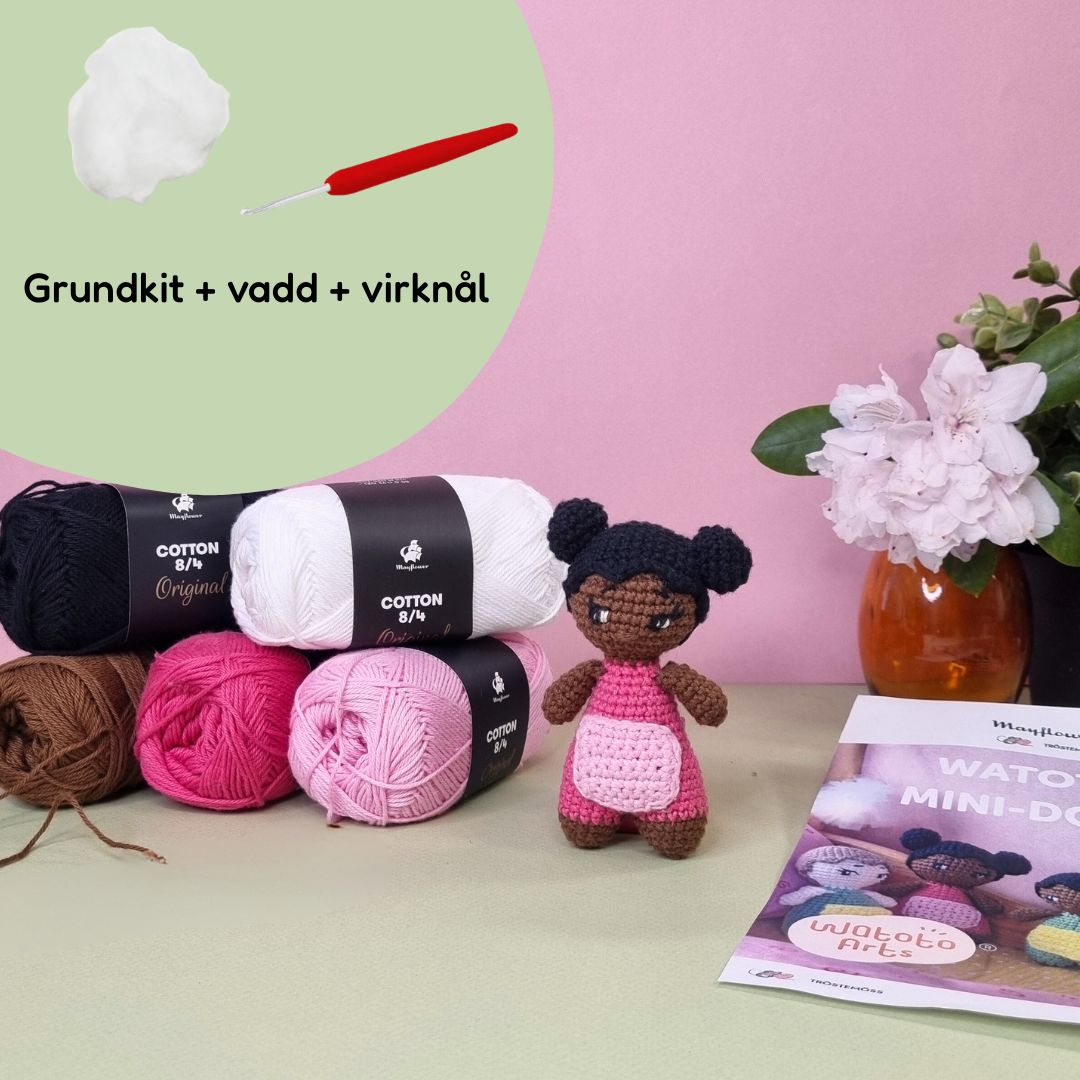 Virka en Watoto Mini - docka Nina – DIY - kit