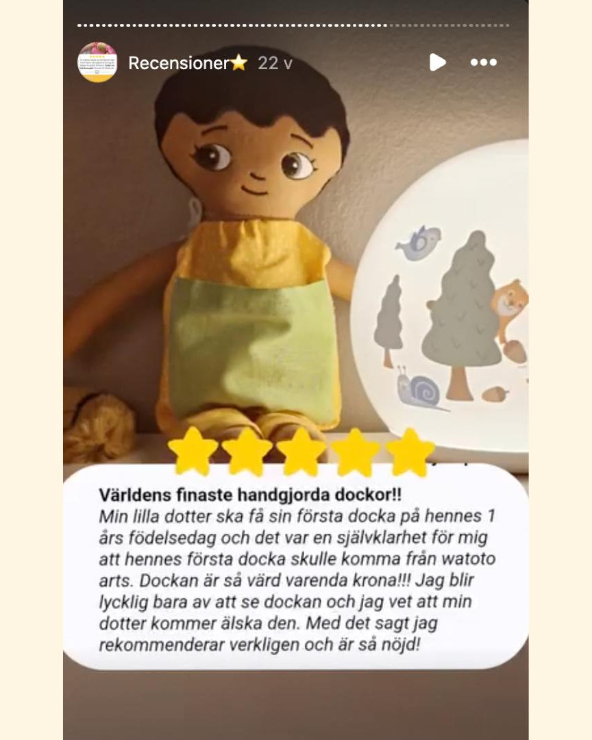 Watoto Arts | Mjuk docka Kian