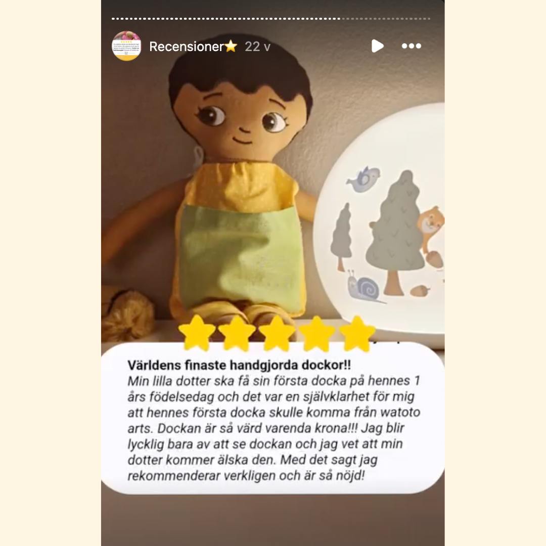 Watoto Arts | Mjuk docka Kian