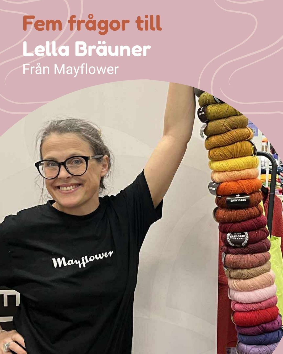 Från garn till glädje – Ett oväntade samarbetet som bidrar till något större