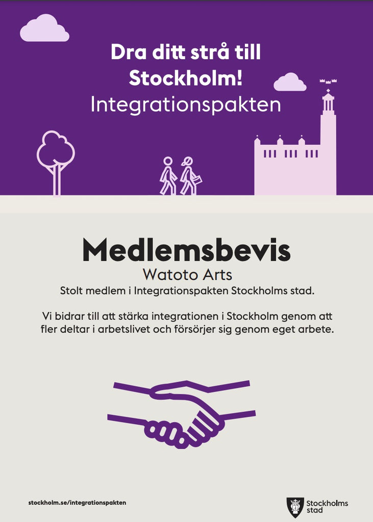 Medlemsbevis i integrationspakten