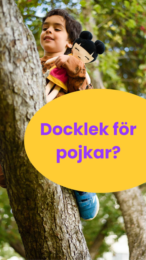 5 anledningar till varför pojkar ska leka med dockor - Watotoarts.com