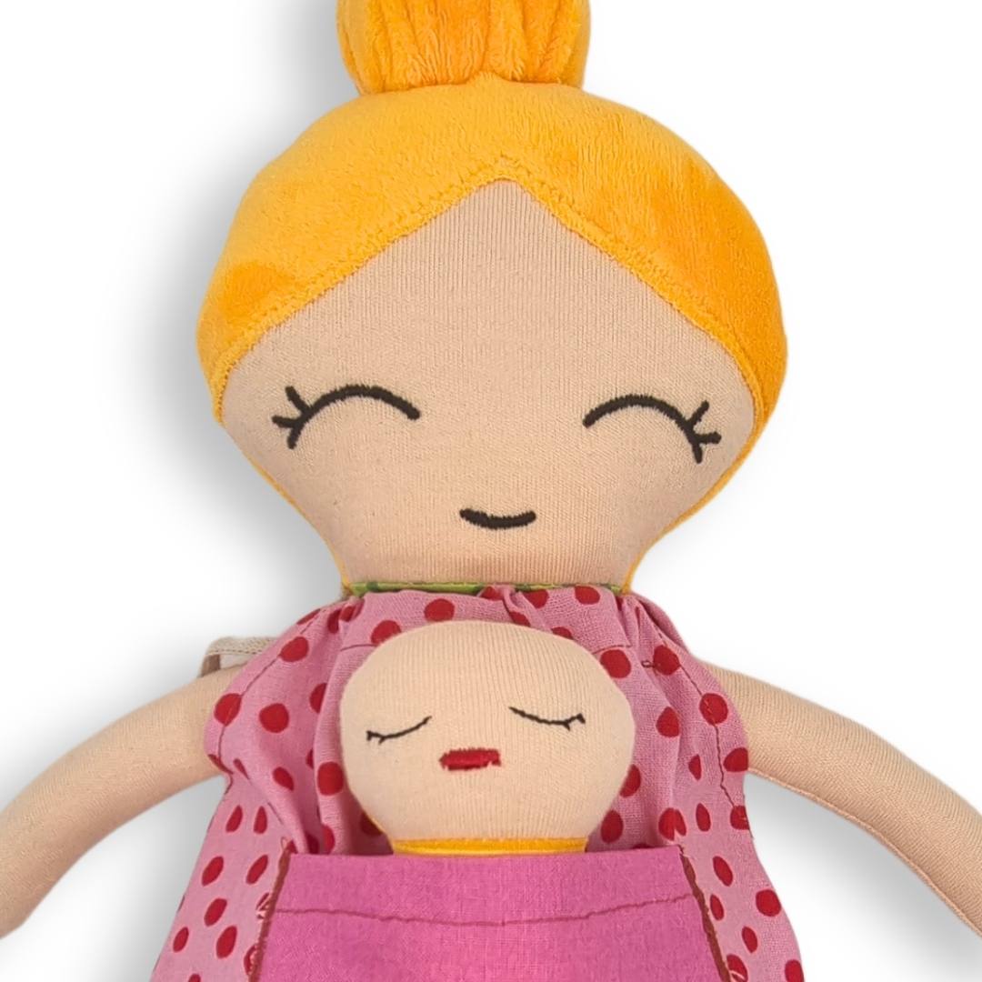 Handmade Soft Fabric Doll Maya Watotoarts