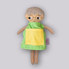 Docka farfar/morfar med glasögon