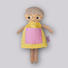 Docka farfar/morfar med glasögon