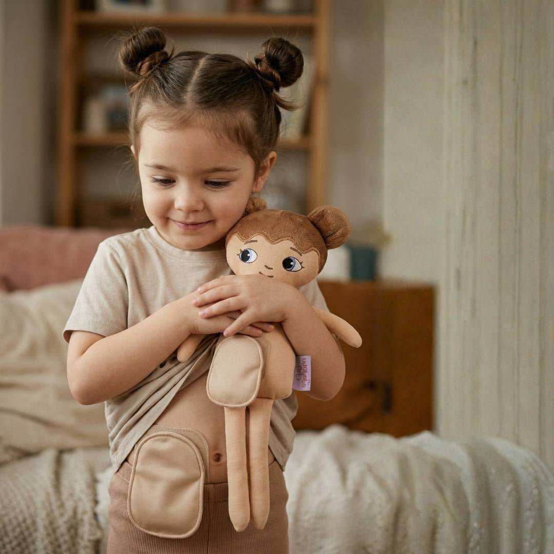 Mjuk docka med stomi | Watoto Arts