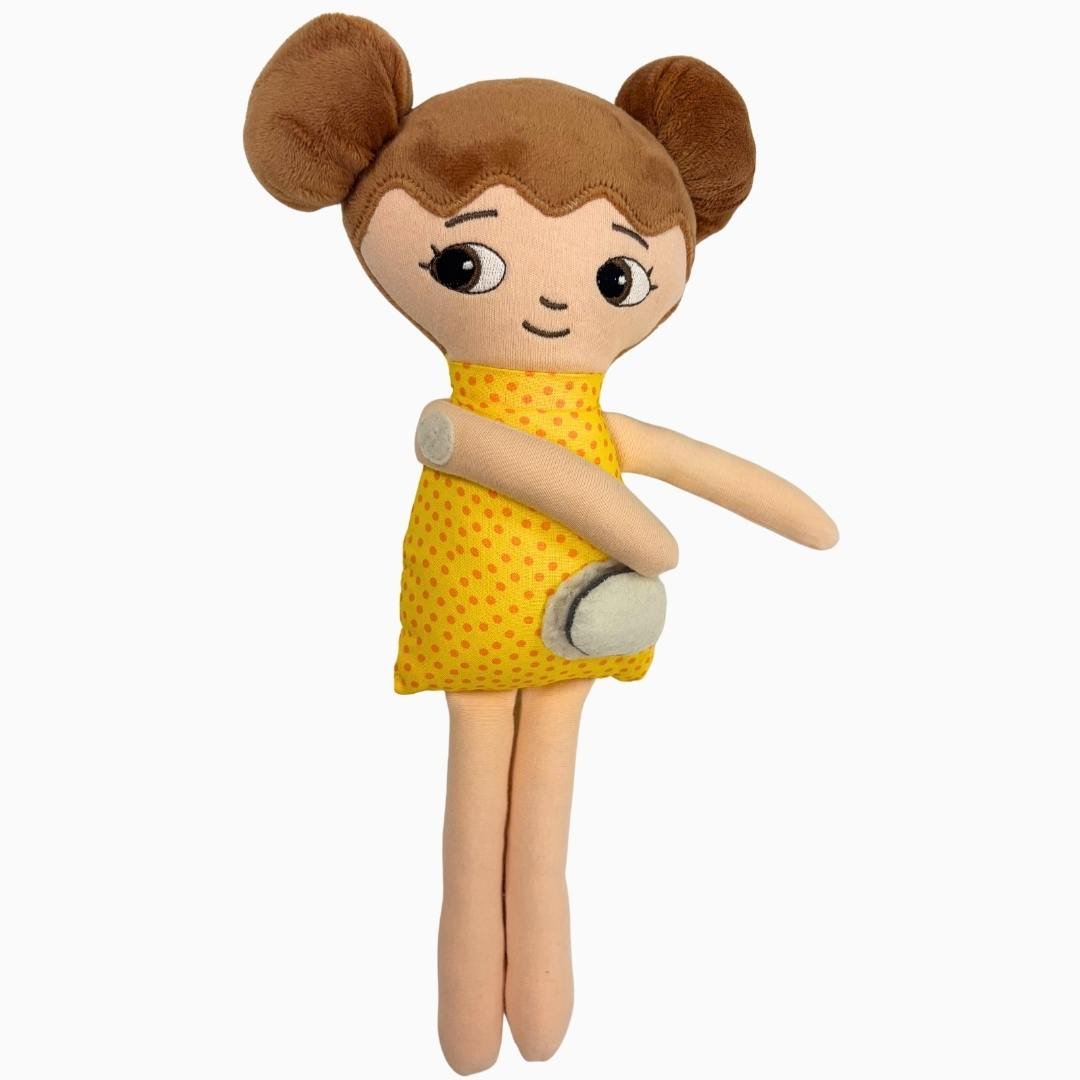 Mjuk Docka med Typ1 diabetes | Watoto Arts