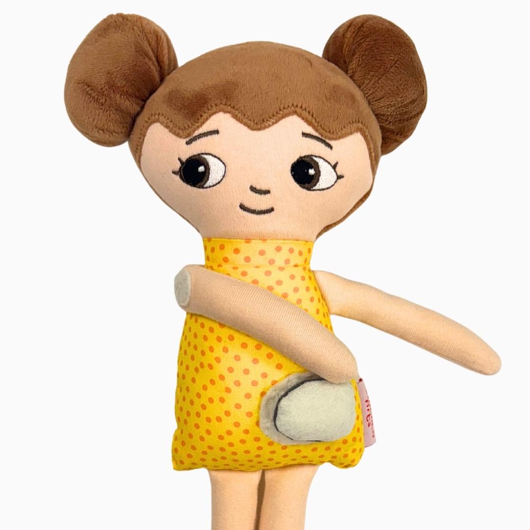 Mjuk Docka med Typ1 diabetes | Watoto Arts