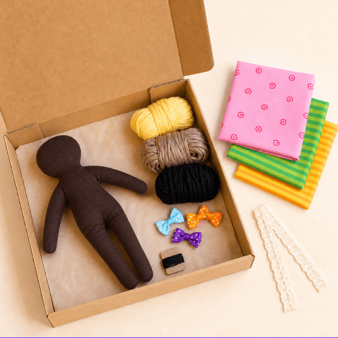 Sy din egen unika docka – DIY Dockkit | Watoto Arts