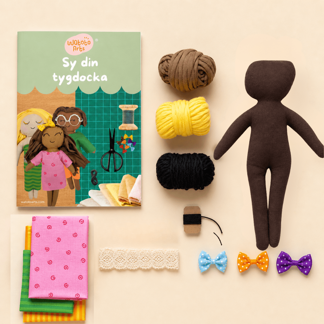 Sy din egen unika docka – DIY Dockkit | Watoto Arts