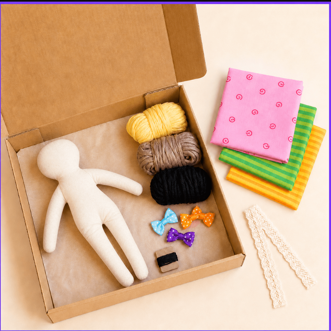 Sy din egen unika docka – DIY Dockkit | Watoto Arts