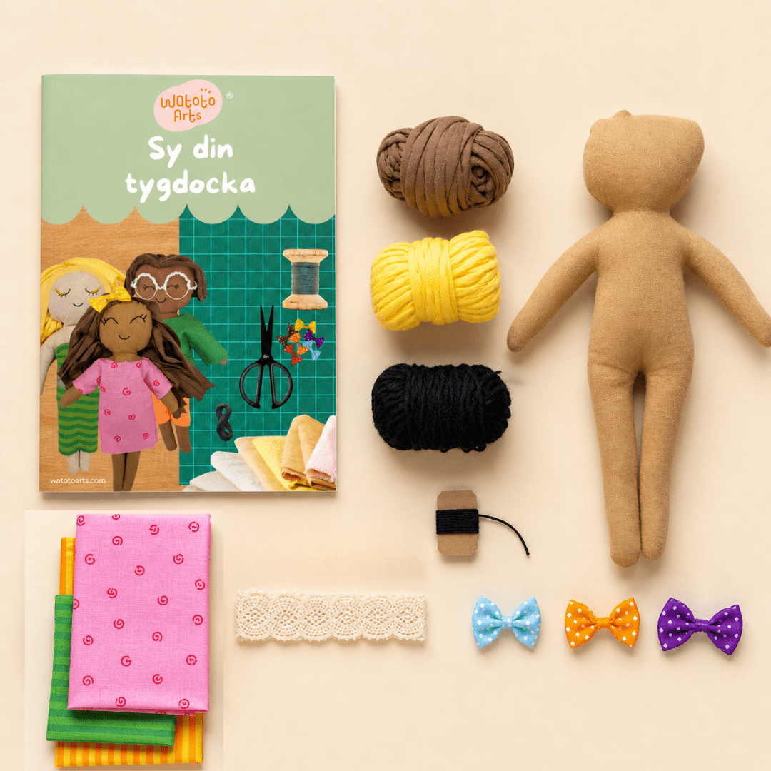 Sy din egen unika docka – DIY Dockkit | Watoto Arts