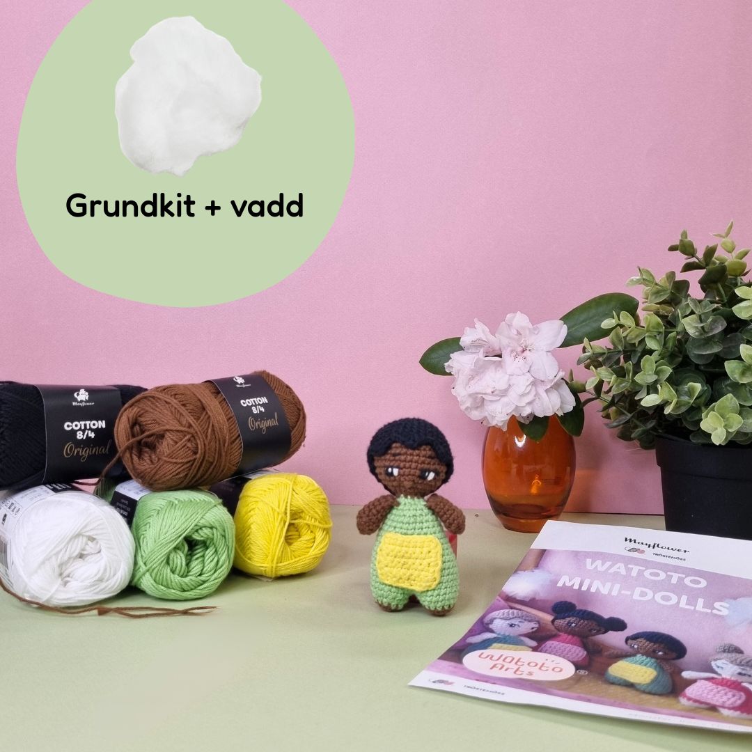 Virka en Watoto Mini - docka Leo – DIY - kit