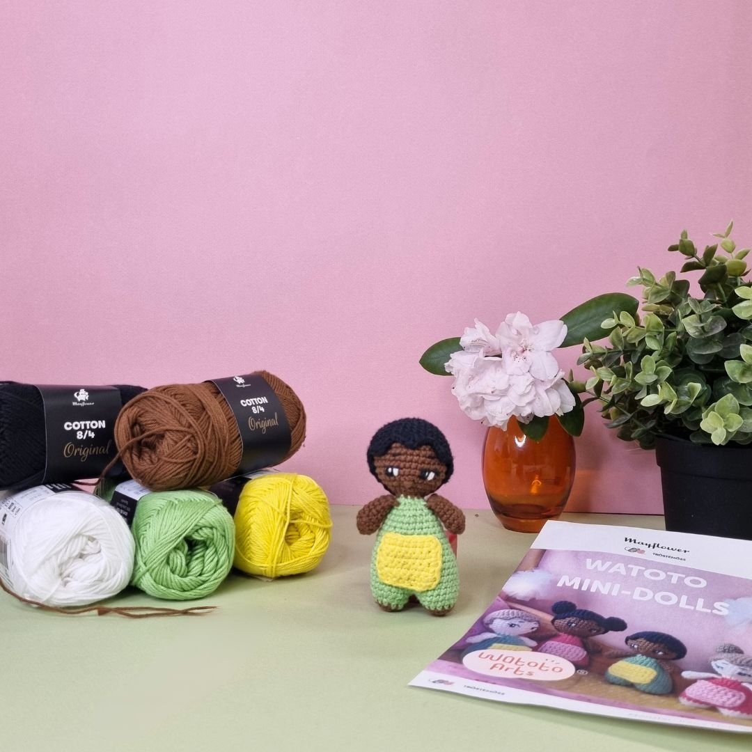 Virka en Watoto Mini - docka Leo – DIY - kit