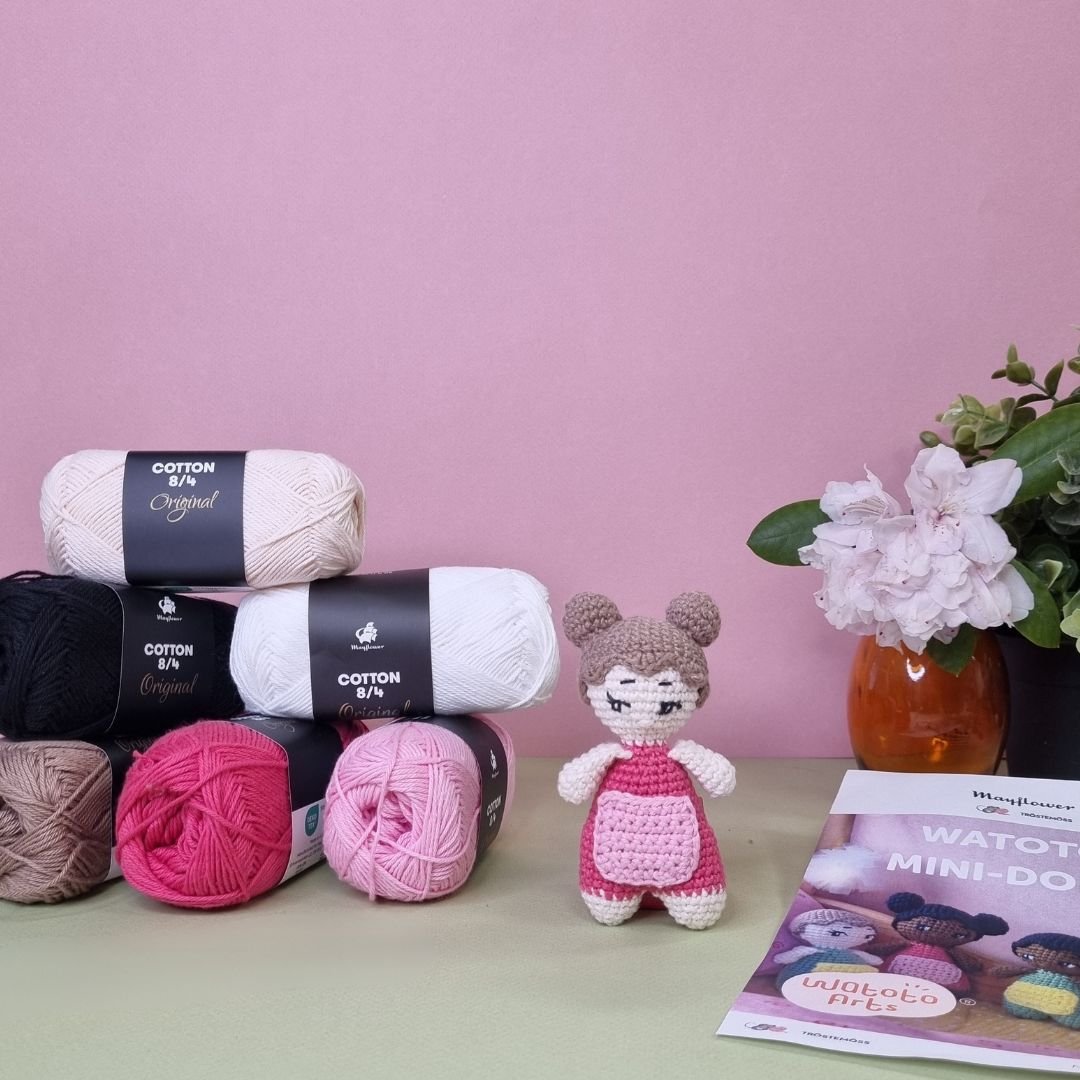 Virka en Watoto Mini - docka Mira – DIY - kit