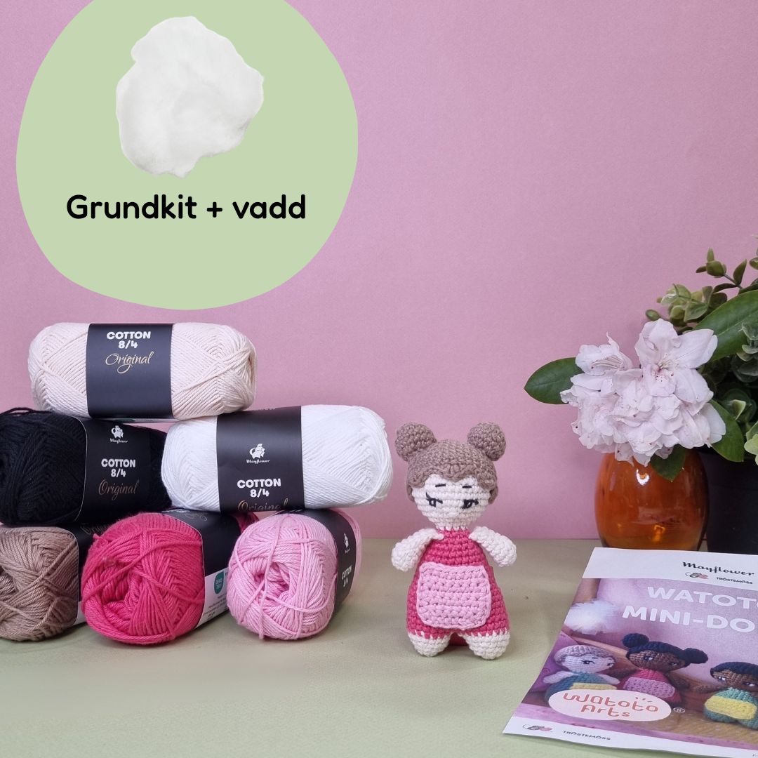 Virka en Watoto Mini - docka Mira – DIY - kit