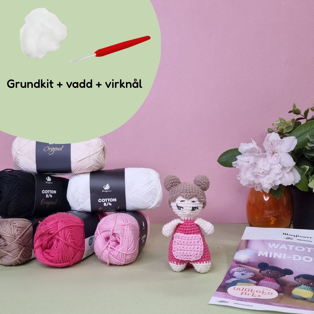 Virka en Watoto Mini - docka Mira – DIY - kit
