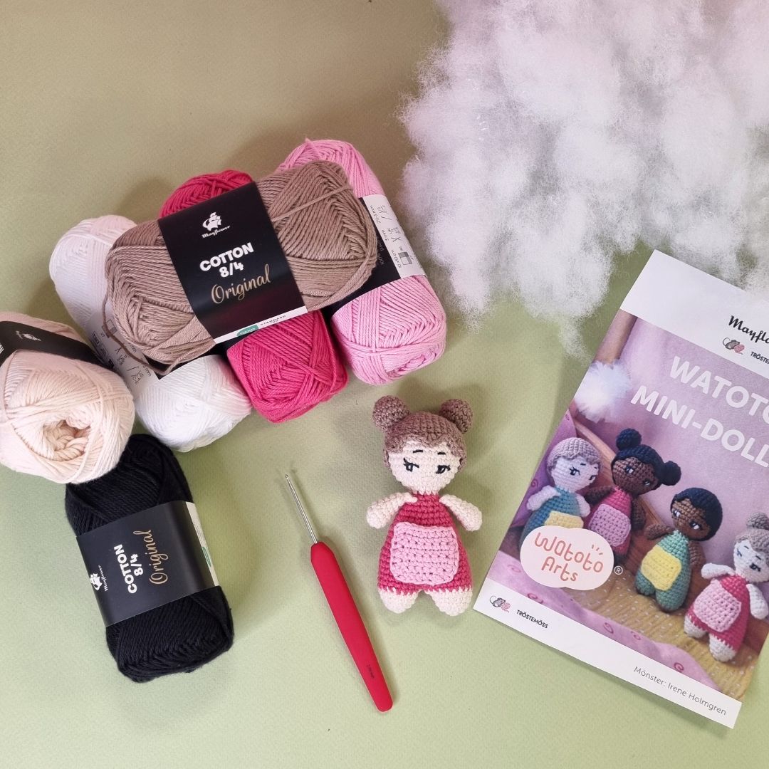 Virka en Watoto Mini - docka Mira – DIY - kit