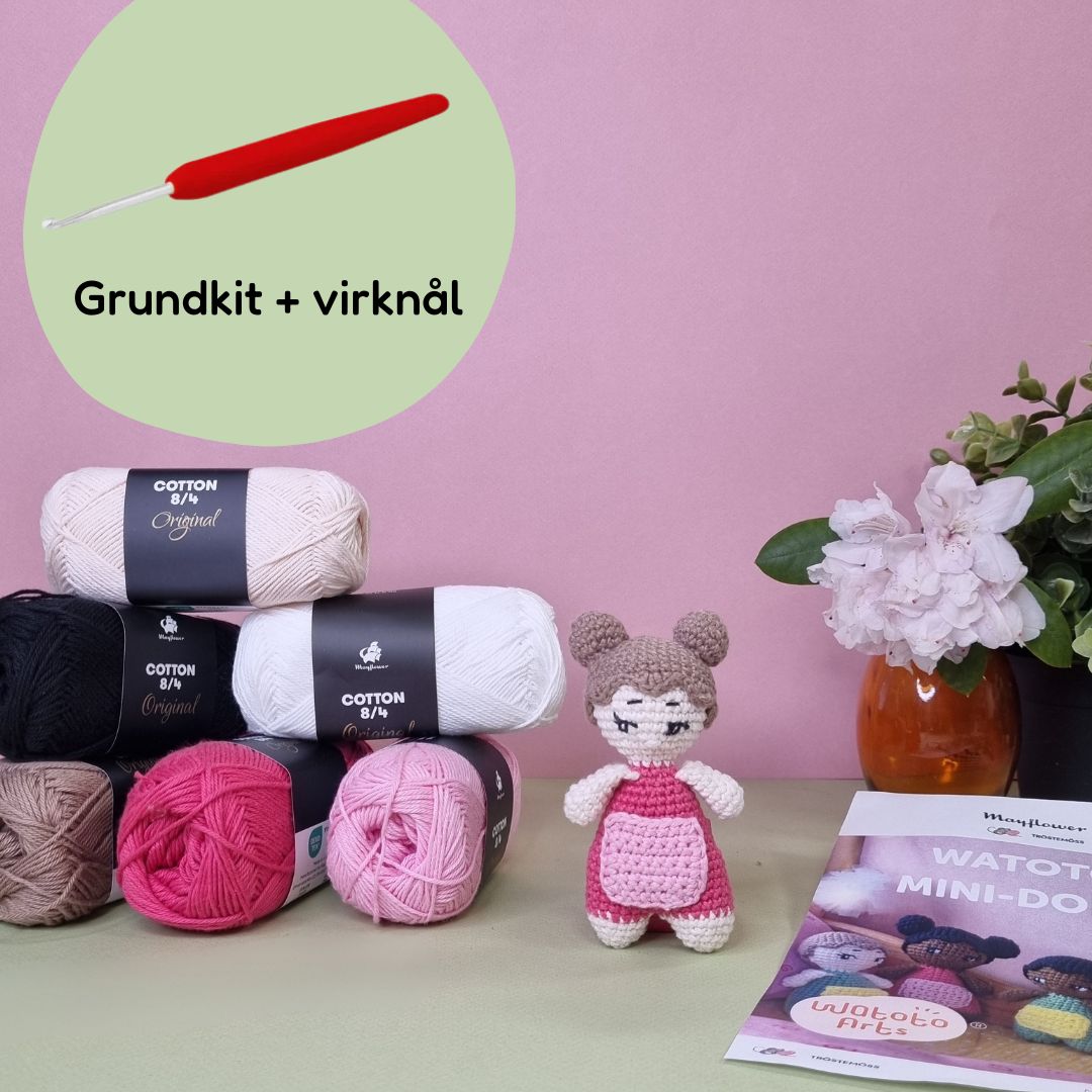 Virka en Watoto Mini - docka Mira – DIY - kit